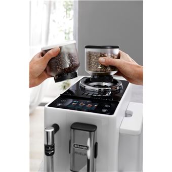 Expresso avec broyeur Delonghi Rivelia FEB4435.W 1450 W Blanc Arctique