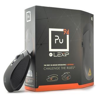 Souris 3D Gaming filaire Lexip Pu94 Noir