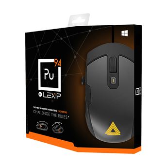 Souris 3D Gaming filaire Lexip Pu94 Noir