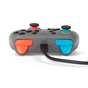 Manette sans fil Power A Edition Nano pour Nintendo Switch Gris néon