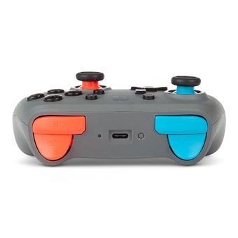 Manette sans fil Power A Edition Nano pour Nintendo Switch Gris néon