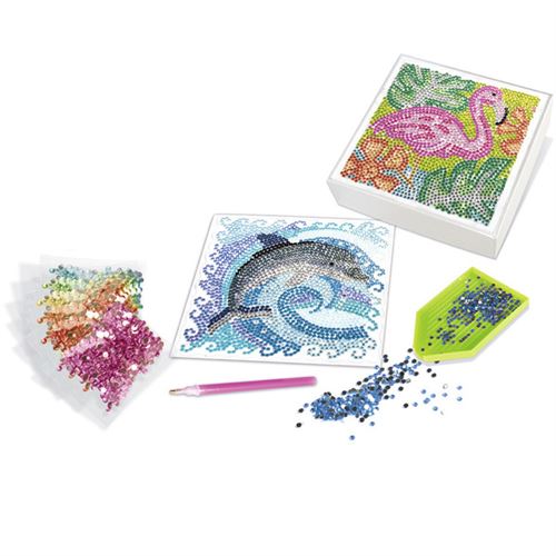 Coffret à diamanter SentoSphère Animaux Exotiques