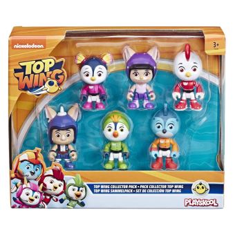 Pack de 6 figurines Top Wing Modèle aléatoire