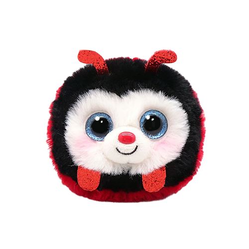 Puffies Izzy la Coccinelle : Peluche Douce et Colorée Neuf - vue 2