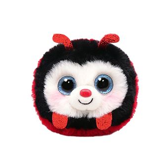 Peluche TY Puffies Izzy La Coccinelle