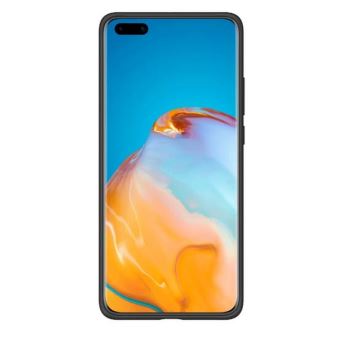 Coque Silicone pour Huawei P40 Noir - 1