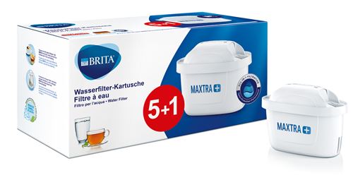 Pack de 6 Cartouches pour carafe filtrante Brita Maxtra+