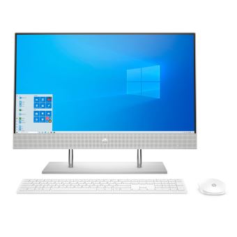 Pc Tout En Un Hp 24 Dp0145nf 23 8 Intel Core I7 16 Go Ram 256 Go Ssd 1 To Sata Argent Naturel Pc Tout En Un Achat Prix Fnac