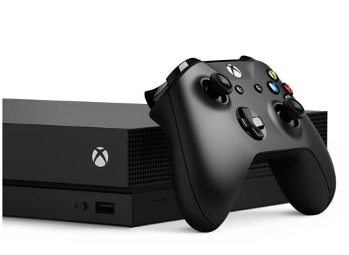 Microsoft Xbox One X 1 TB Konsolenpaket Schwarz - Xbox One-Konsole