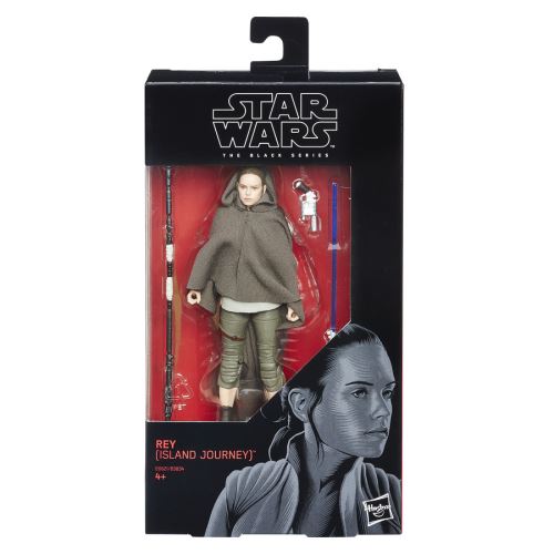 STAR WARS Disney  Black Series : Rey Island Journey 15 cm brown 