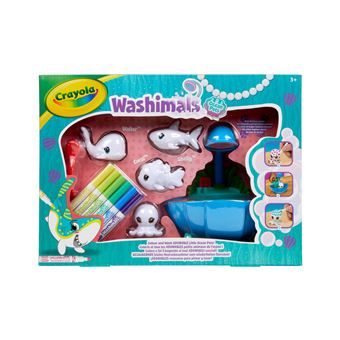 Coffret Goliath Washimals Mes animaux à colorier Océan