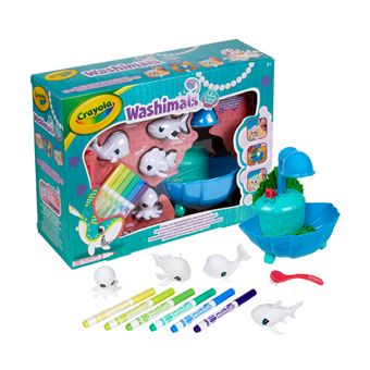 Coffret Goliath Washimals Mes animaux à colorier Océan