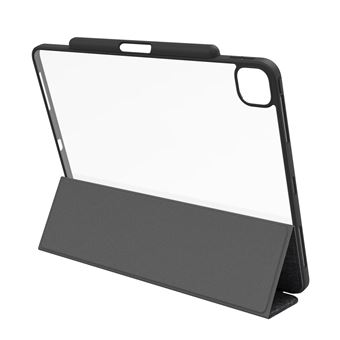 Etui Qdos Muse Transparent Gris pour iPad Pro 12.9'' Air 13''