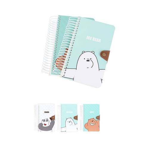Cahier spirale We Bare Bears L 180 Pages