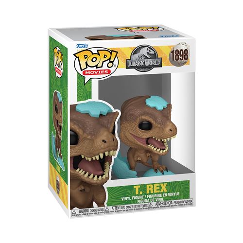 Figurine Funko Pop Movies Jurassic World T. Rex - vue 1