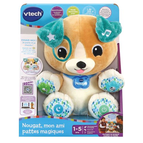 Jeu d'éveil Vtech Baby Nougat mon ami pattes magiques - Vtech Baby