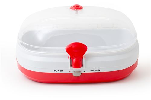 Boite De Conservation Electrique Sous Vide Mod&acute;Le Freshmaster Rouge
