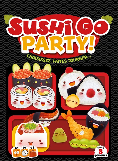 Boite de Jeu d’ambiance Asmodee Sushi Go Party!