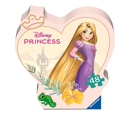 Puzzle 48 Pièces Ravensburger Raiponce Disney Boîte Forme