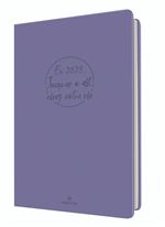 Agenda scolaire semainier Oberthur 25 PEFC S/S Camelia Lilas