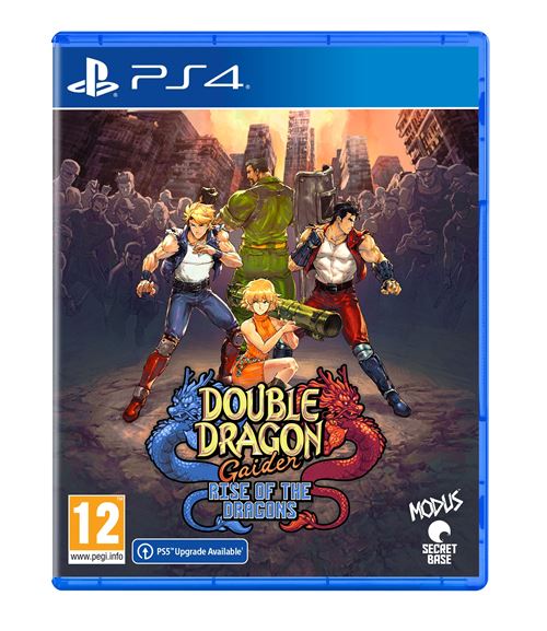Pochette avant du jeu Double Dragon Gaiden: Rise of the Dragons PS4