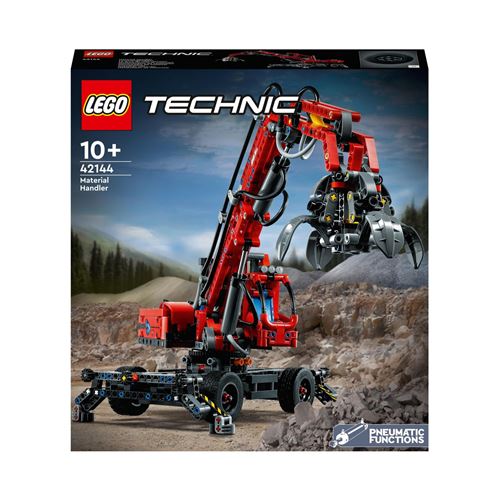 LEGO® Technic 42144 La grue de manutention État correct - LEGO Technic reconditionné disponible sur Fnac