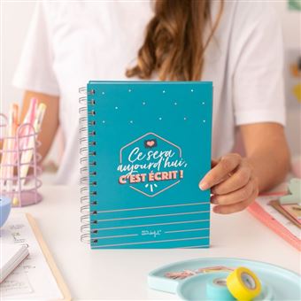 Cahier petit format Mr. Wonderful Ce sera aujourd’hui