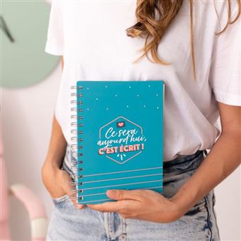 Cahier petit format Mr. Wonderful Ce sera aujourd’hui