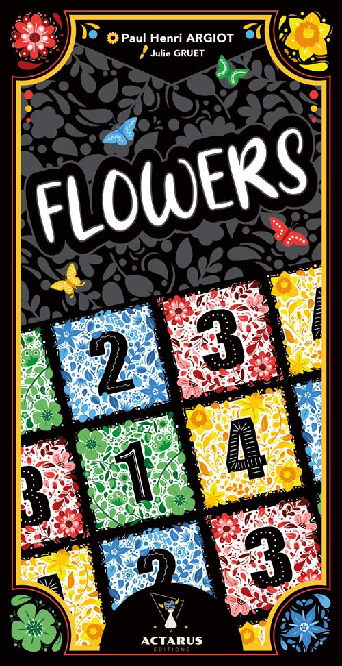 Boite de Jeu classique Asmodee Flowers