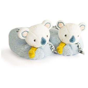 Chaussons avec hochet Doudou et Compagnie Yoca mon petit Koala