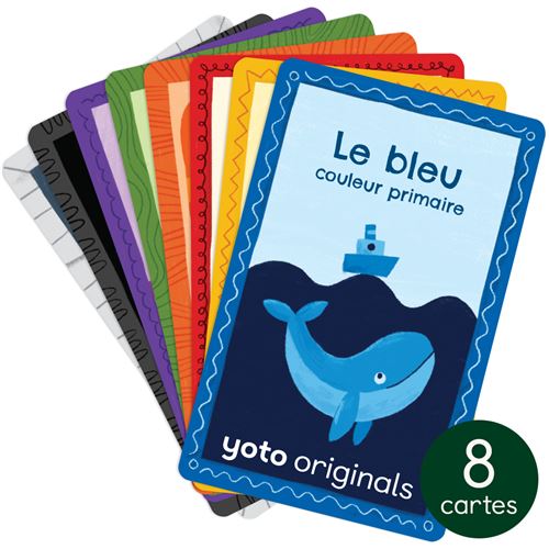 Cartes pour conteuse à histoire Yoto Les couleurs sont un jeu - Yoto