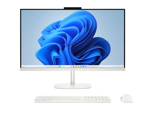 Hp Blanc Cotton Pc Tout-En-Un Omnistudio 27-Cv0009nf 27" Amd Ryzen™ 5 8 Go Ram 512 Go Ssd Blanc