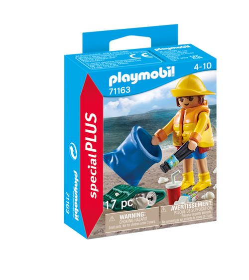 Playmobil 71163 Bénévole Ramassage Déchet