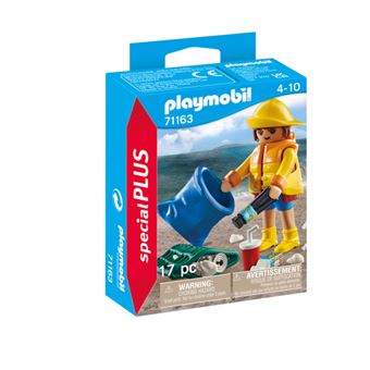 Playmobil 71163 Bénévole ramassage déchet