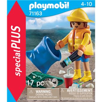 Playmobil 71163 Bénévole ramassage déchet