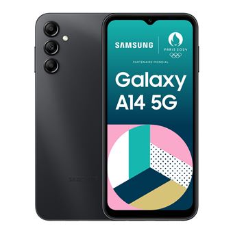 Smartphone Samsung Galaxy A14 6,6" 5G Nano SIM 64 Go Noir - 1
