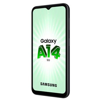 Smartphone Samsung Galaxy A14 6,6" 5G Nano SIM 64 Go Noir