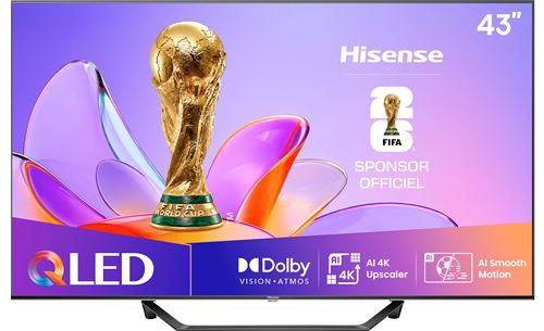 TV QLED Hisense 43A7Q 43 4K UHD 2025