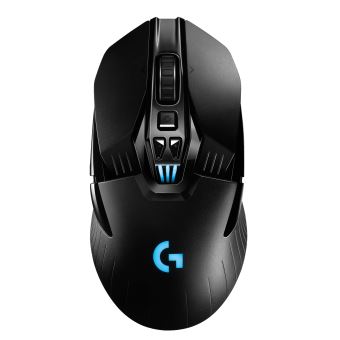 Logitech Gaming Mouse G903 - Muis - rechts- en linkshandig - optisch - 11 knoppen - draadloos, met bekabeling - 2.4 GHz - USB draadloze ontvanger - 1