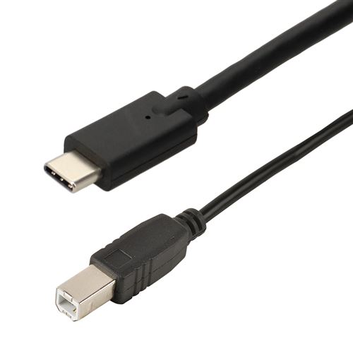 Câble imprimante Erard UCB-C vers USB-B 1,8 m