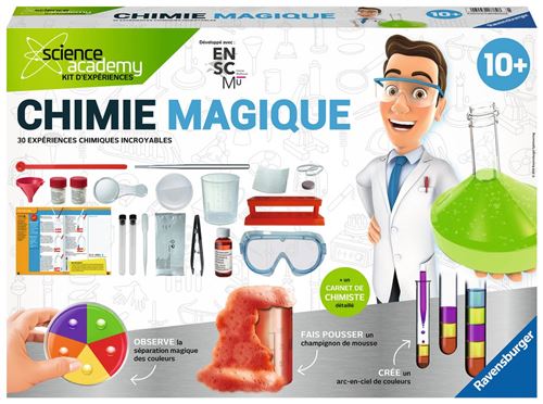 Jeu scientifique Ravensburger ScienceX Chimie magique
