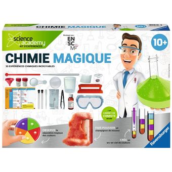 Jeu scientifique Ravensburger ScienceX Chimie magique