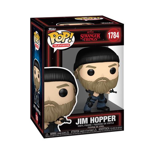 Stranger Things Figurine POP! Jim Hopper 9 cm - vue 2