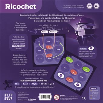 Jeu de réflexion Flip Flap Ricochet