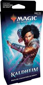 Jeu de cartes Magic Draft Booster 3 pack Kaldheim