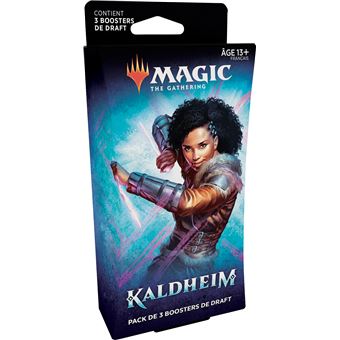 Jeu de cartes Magic Draft Booster 3 pack Kaldheim