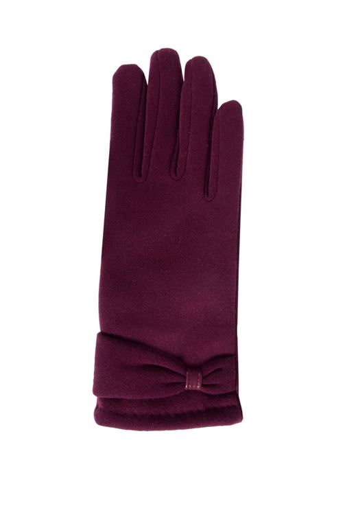 Gants Tactiles Pour Smartphone Et Tablettes Isotoner Bordeaux