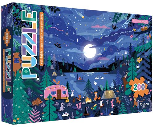 Puzzle Azou Nuit étoilée 200 pièces