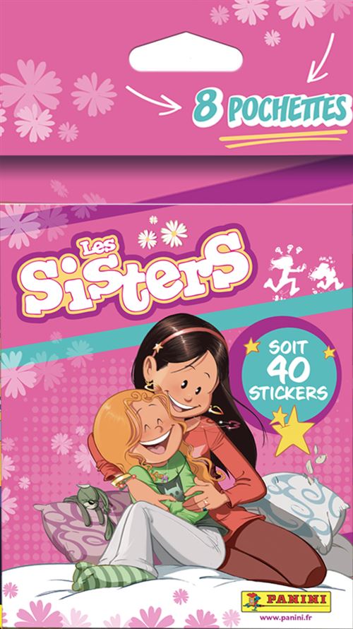 Carte à collectionner Panini Les Sisters Blister 8 pochettes