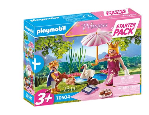 Playmobil 70504 Starter Pack Reine et enfant